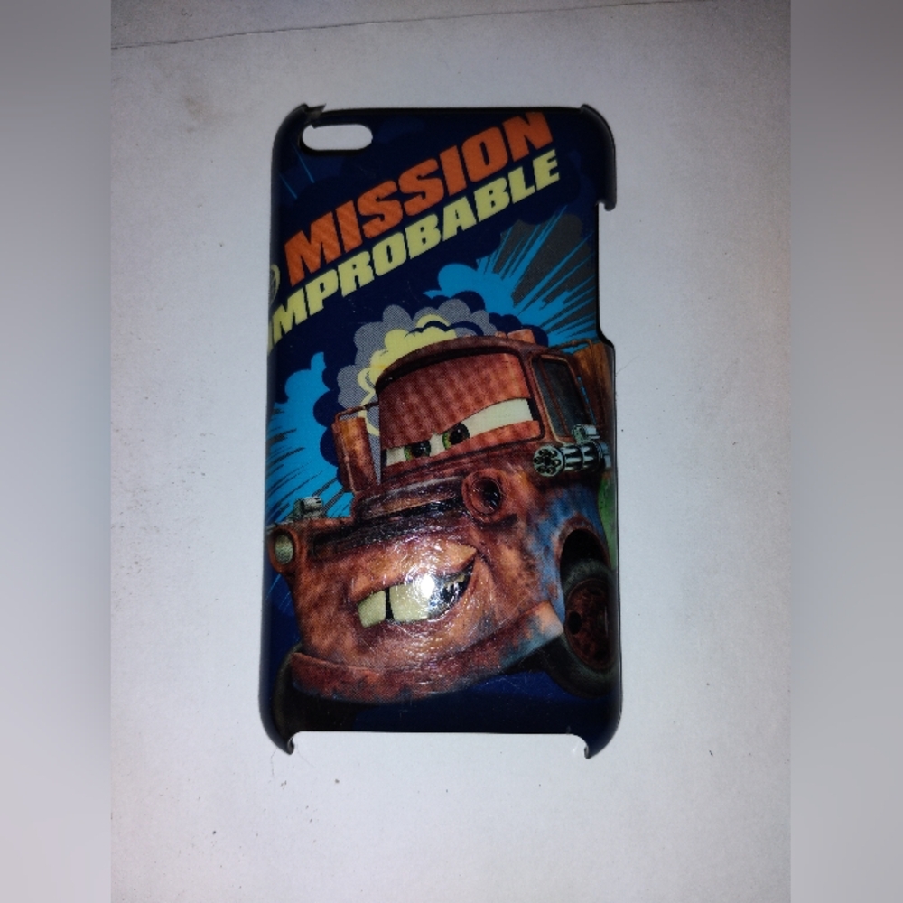 Vintage Disney Pixar Cars Tow Mater Mission Improbable Cell Phone Case Cover